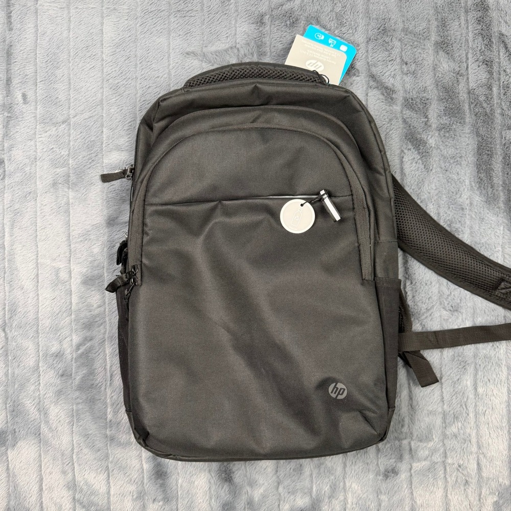 HP Renew Business Laptop Backpack Unisex OS Black RFID 17.3 Inch Recycled Bag